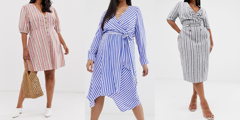 asos-curve-summer-striped-dresses