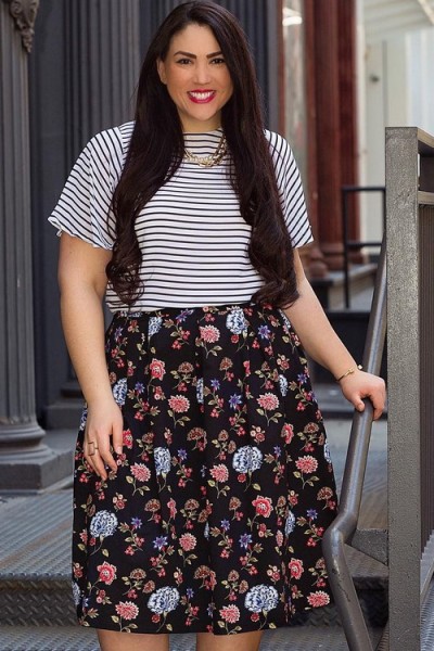 printed-skirt-plus-size-outfits8-2